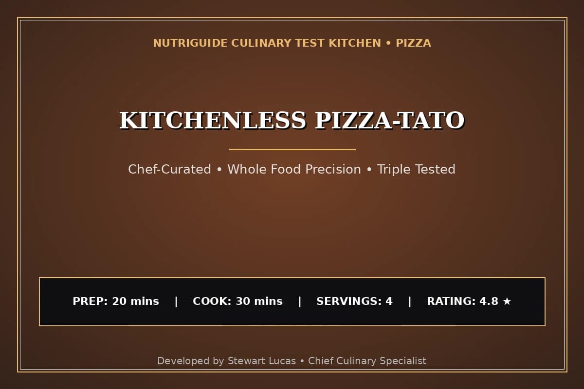 Kitchenless Pizza-Tato