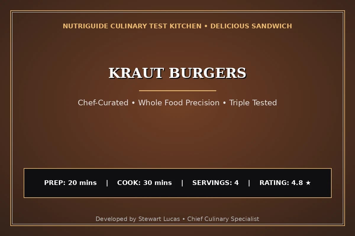 Kraut Burgers