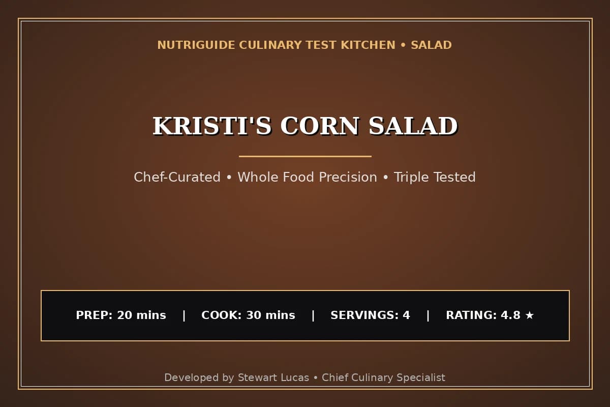 Kristi'S Corn Salad