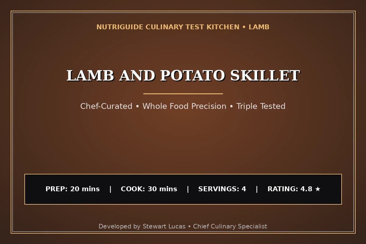 Lamb And Potato Skillet