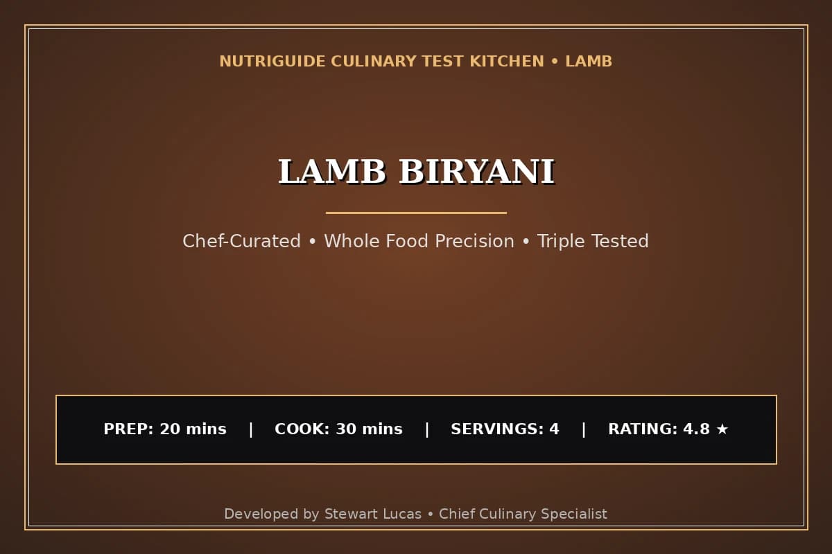 Lamb Biryani