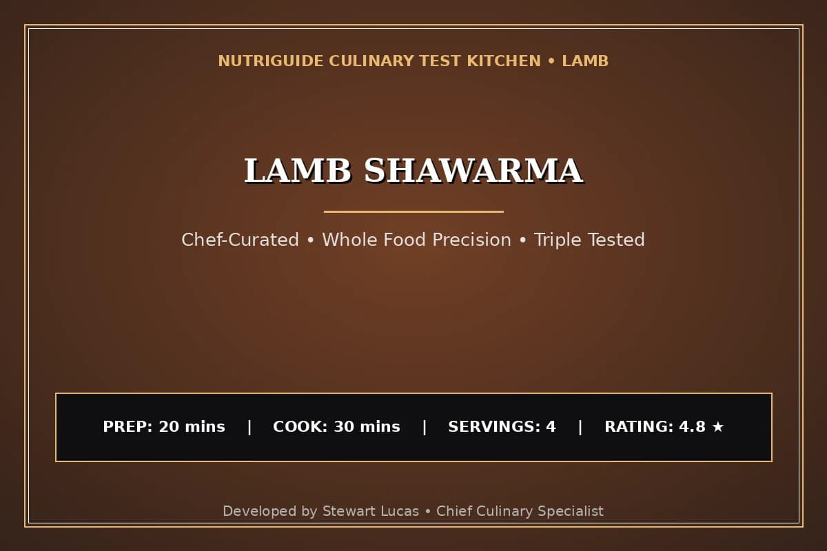 Lamb Shawarma