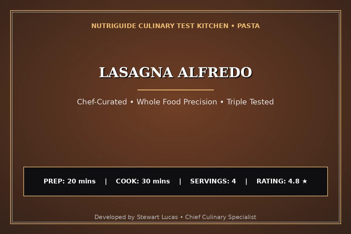 Lasagna Alfredo