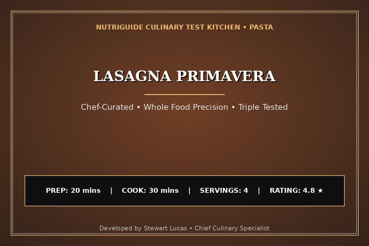 Lasagna Primavera
