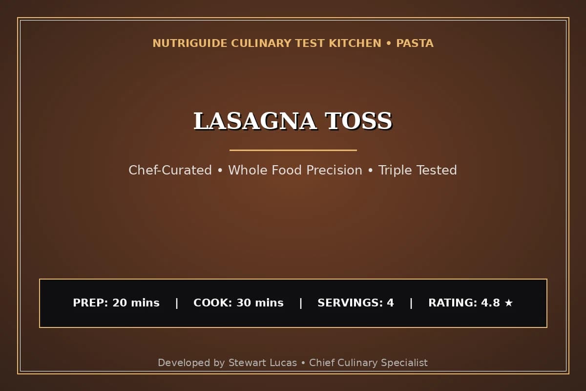 Lasagna Toss