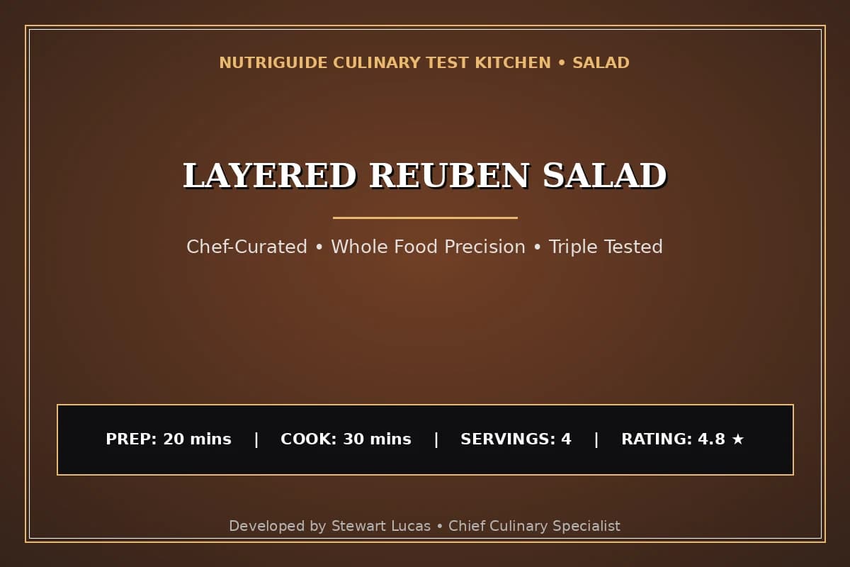 Layered Reuben Salad