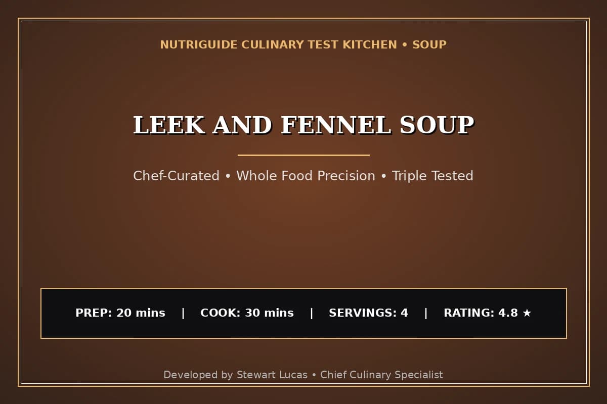 Leek And Fennel Soup