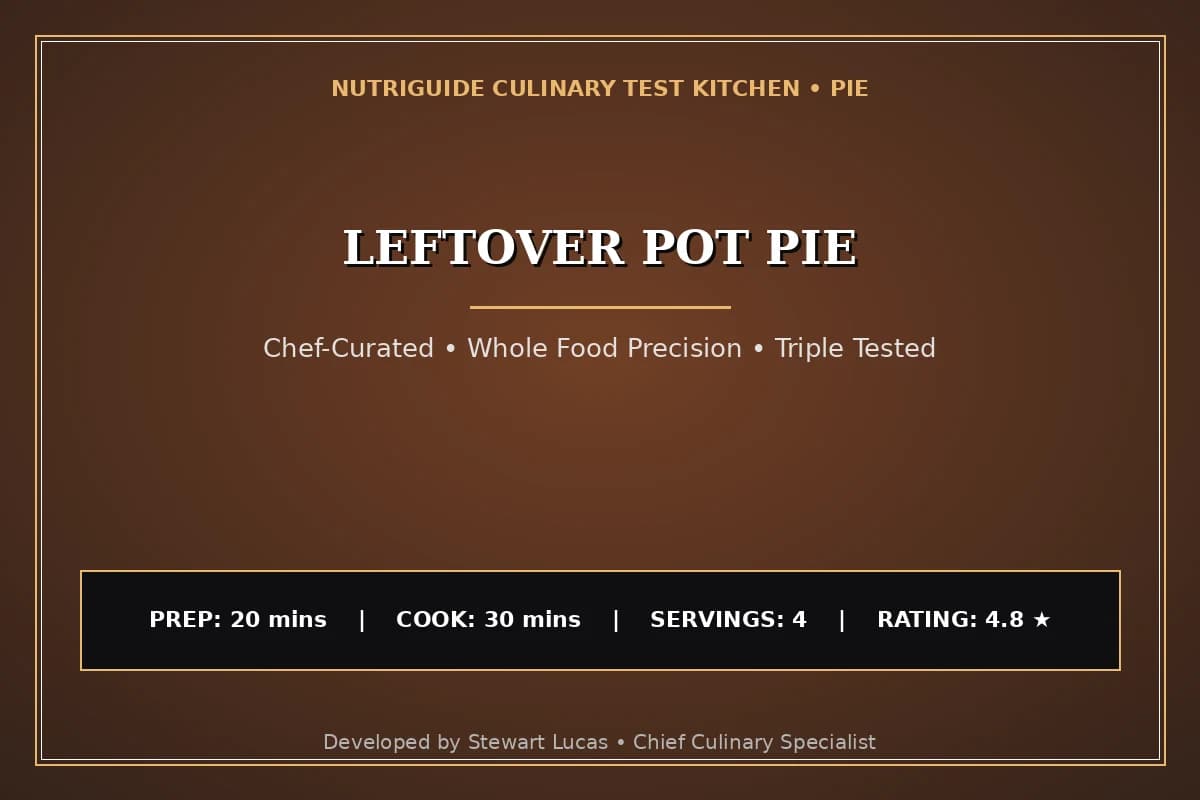 Leftover Pot Pie