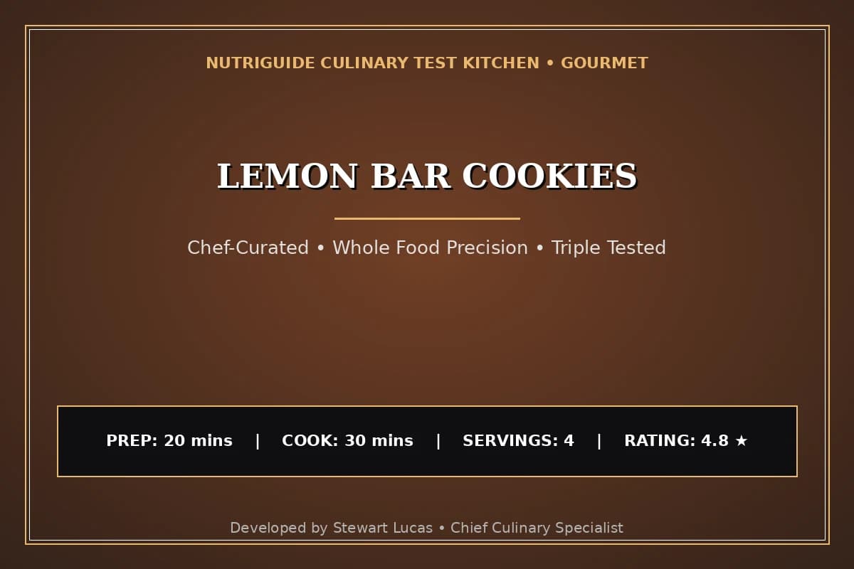 Lemon Bar Cookies