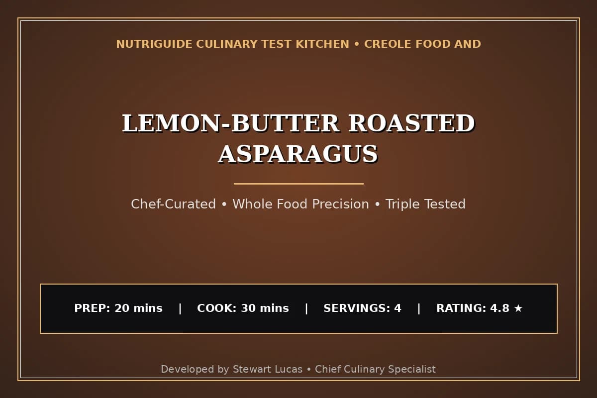 Lemon-Butter Roasted Asparagus