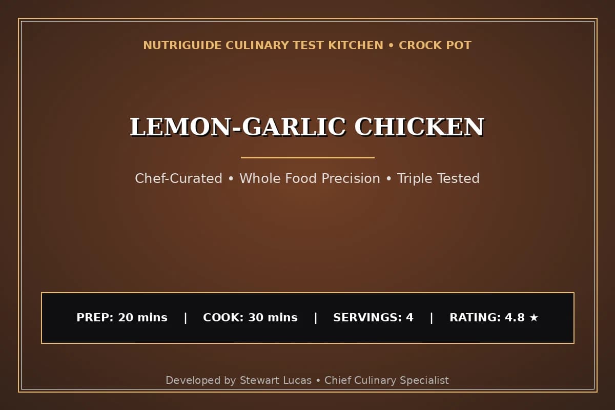 Lemon-Garlic Chicken