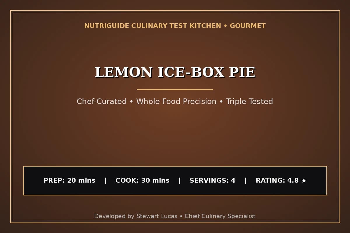 Lemon Ice-Box Pie