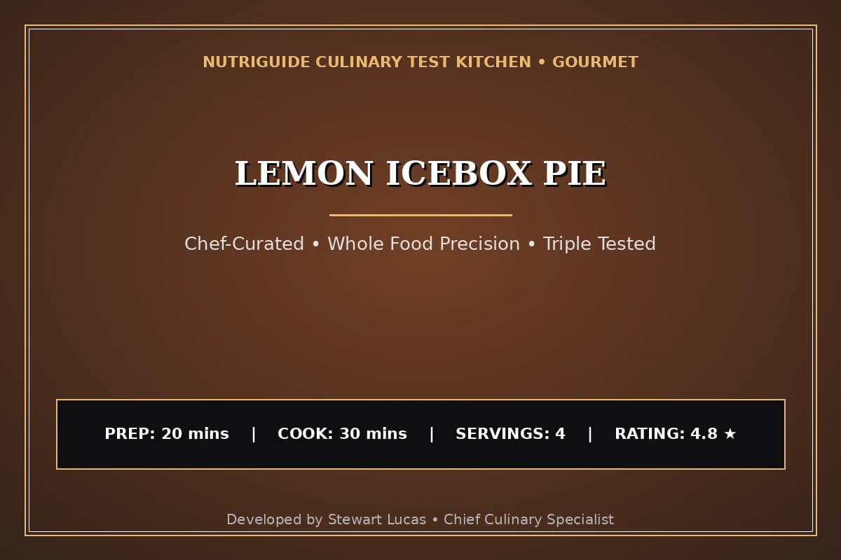 Lemon Icebox Pie