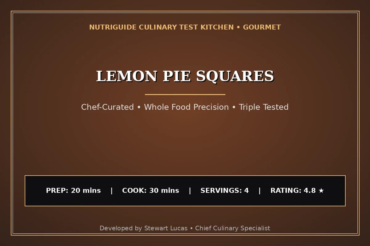 Lemon Pie Squares
