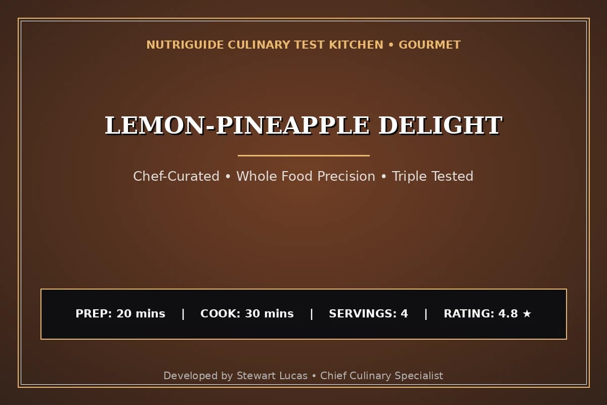 Lemon-Pineapple Delight