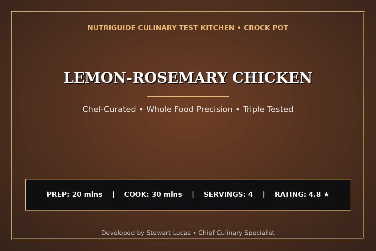 Lemon-Rosemary Chicken