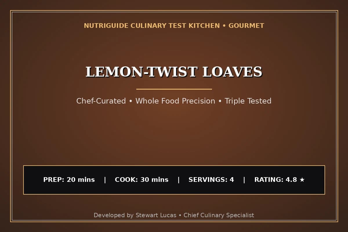 Lemon-Twist Loaves