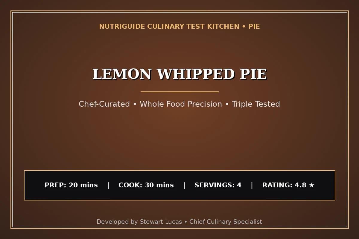 Lemon Whipped Pie