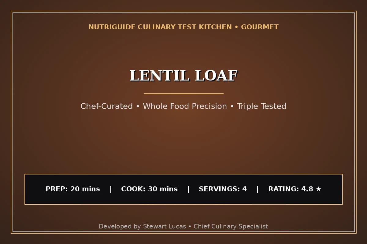 Lentil Loaf