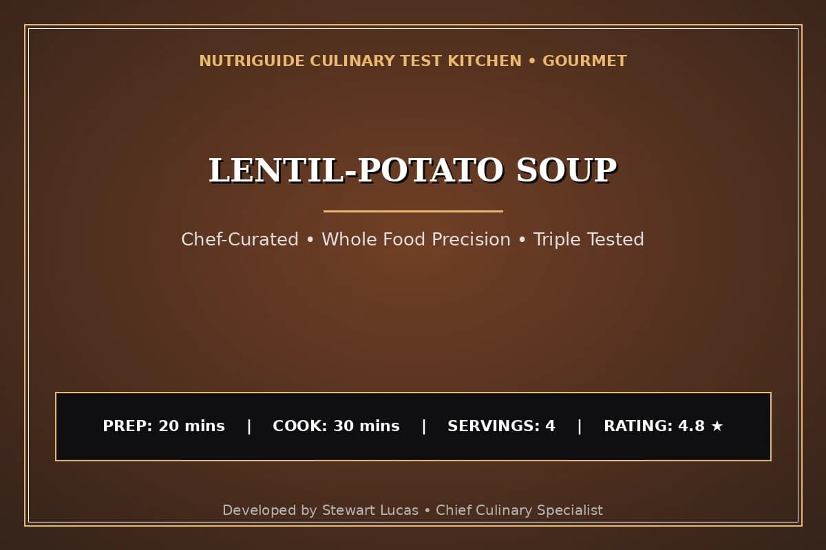 Lentil-Potato Soup