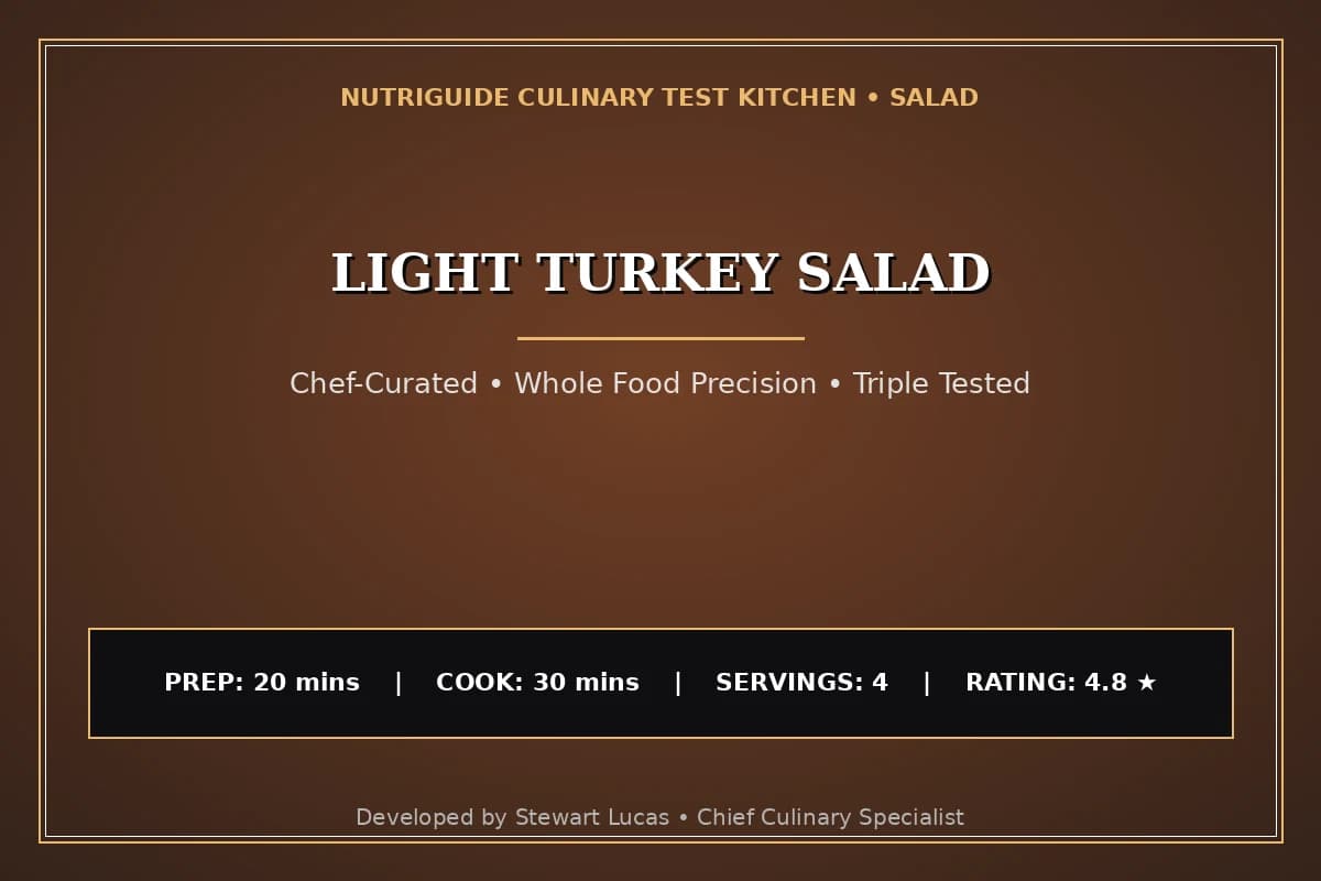 Light Turkey Salad