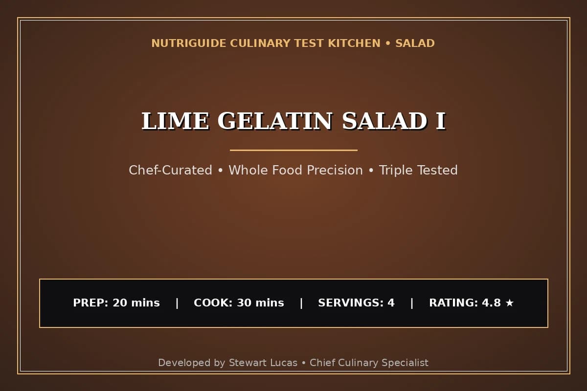 Lime Gelatin Salad I