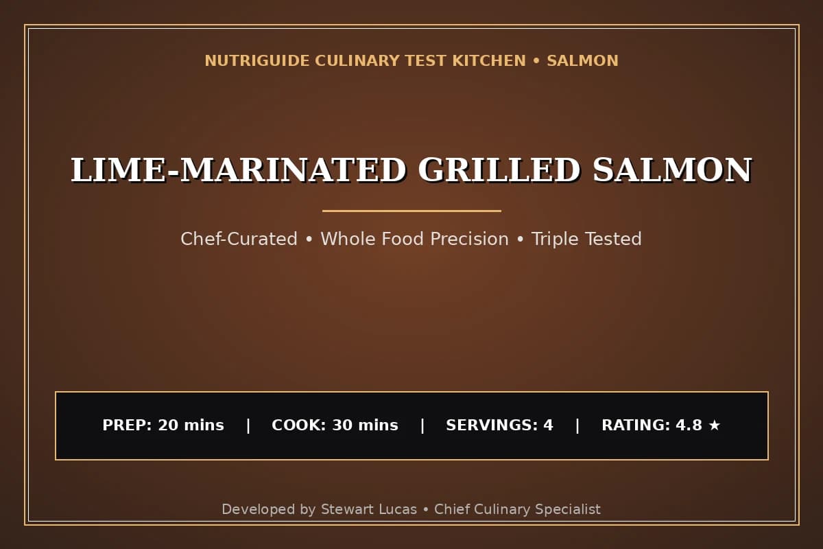 Lime-Marinated Grilled Salmon