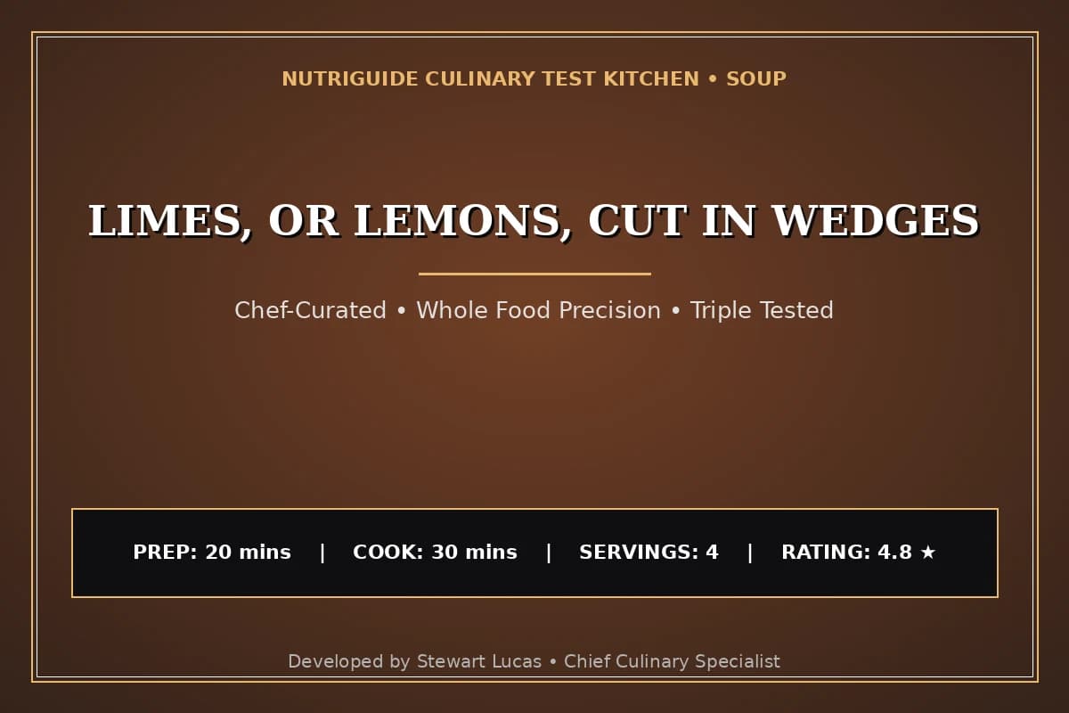 Limes, Or Lemons, Cut In Wedges