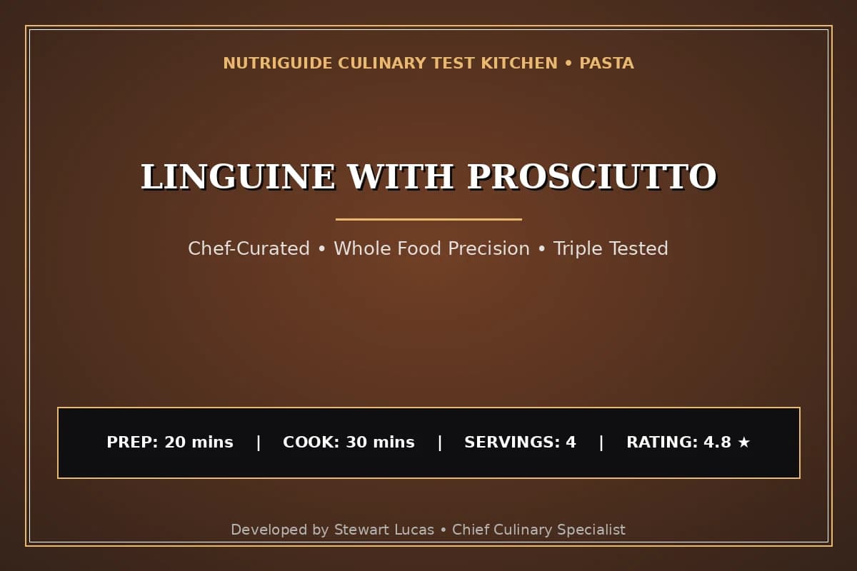 Linguine With Prosciutto
