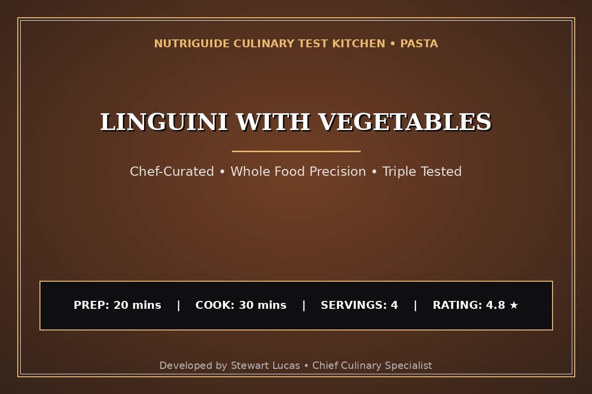 Linguini With Vegetables