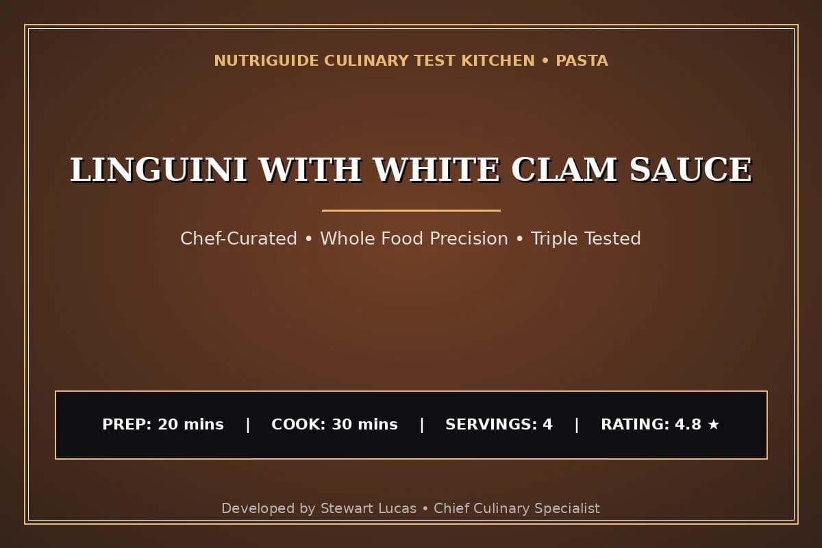 Linguini With White Clam Sauce