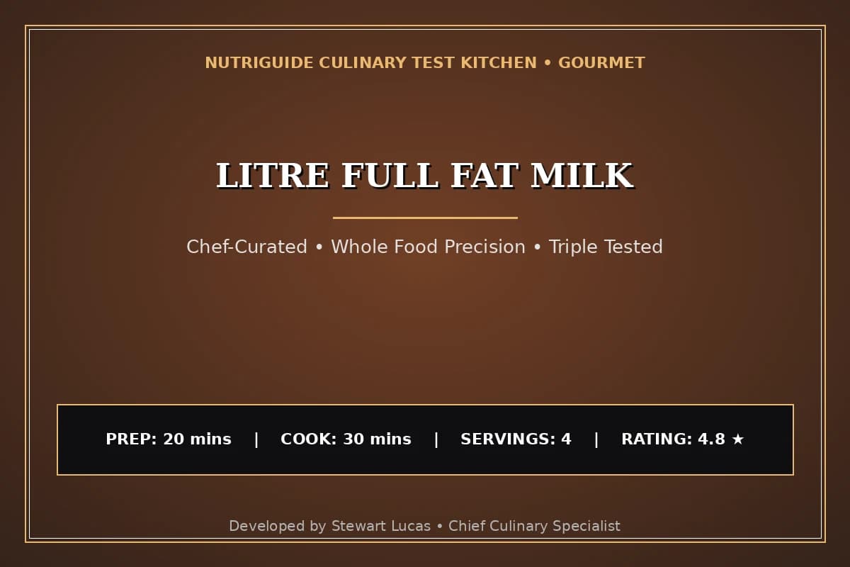 Litre Full Fat Milk