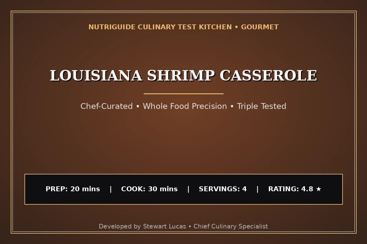 Louisiana Shrimp Casserole