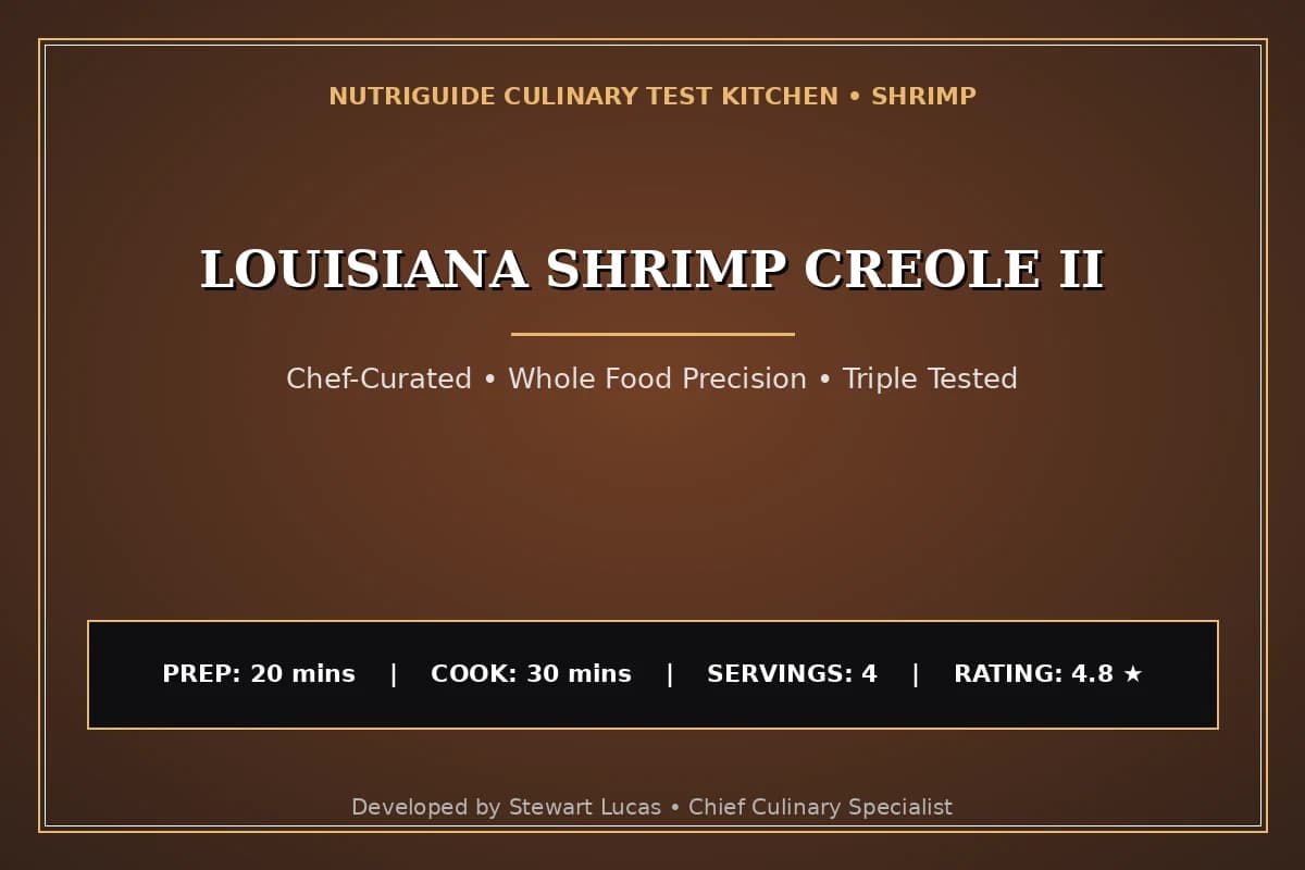 Louisiana Shrimp Creole Ii