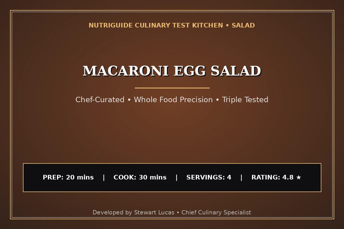Macaroni Egg Salad