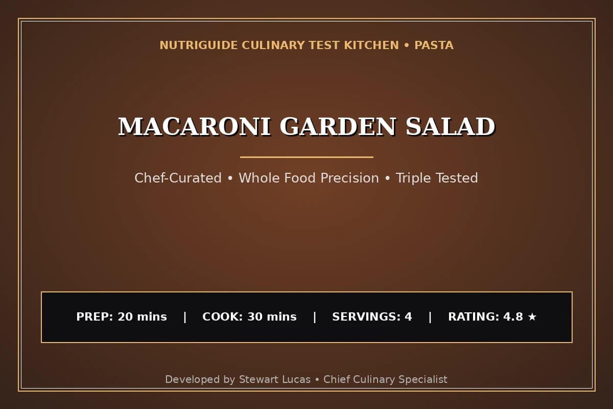 Macaroni Garden Salad