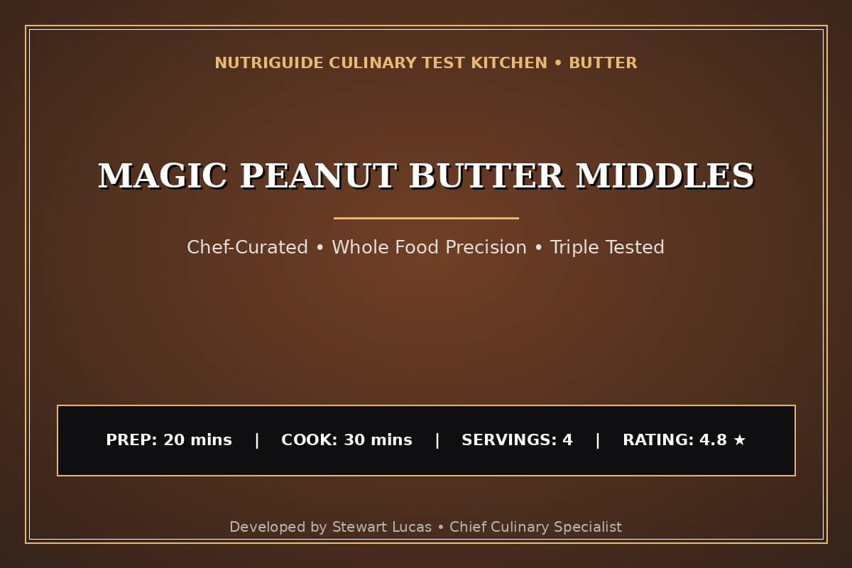 Magic Peanut Butter Middles