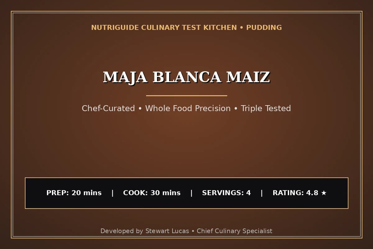 Maja Blanca Maiz