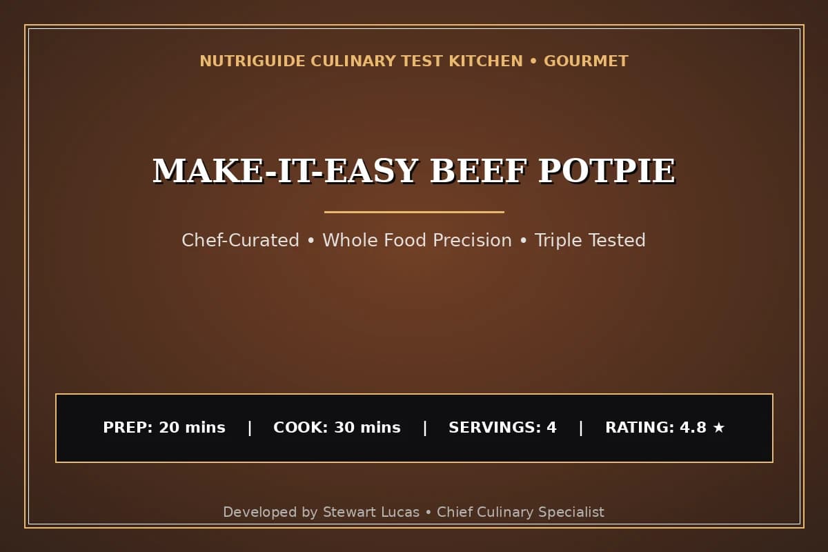 Make-It-Easy Beef Potpie