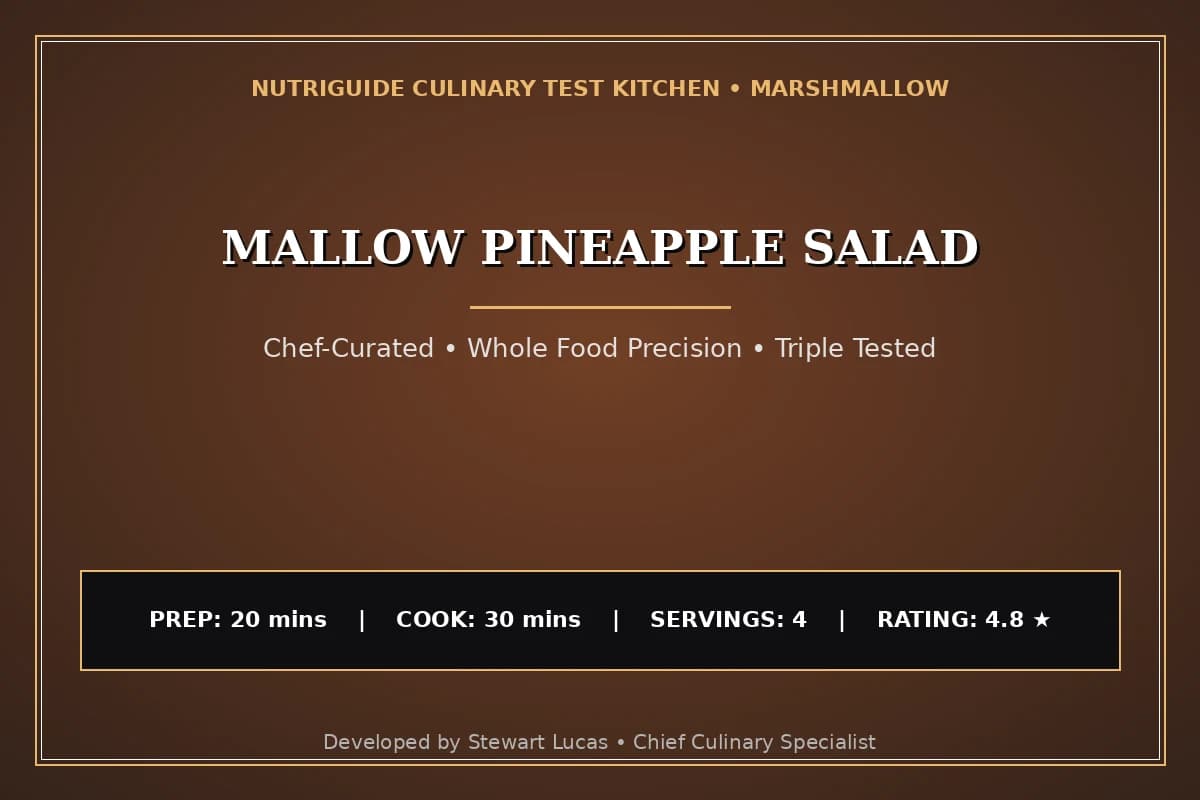 Mallow Pineapple Salad