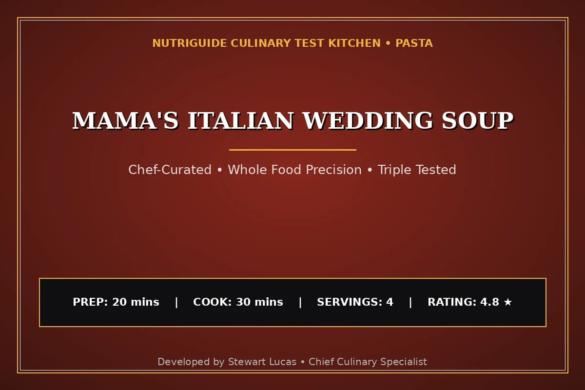 Mama'S Italian Wedding Soup