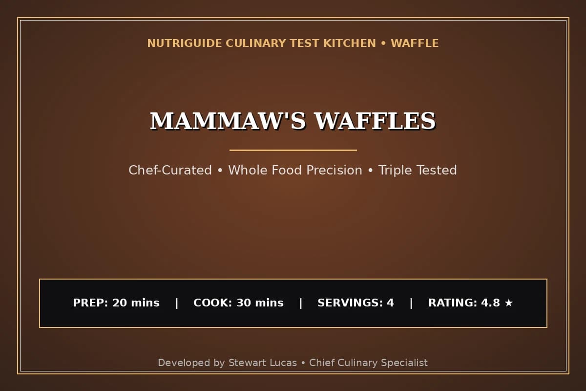 Mammaw'S Waffles