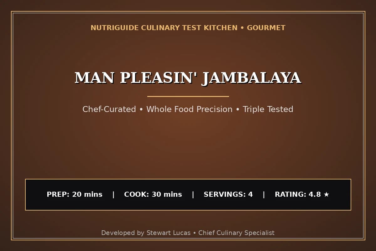 Man Pleasin' Jambalaya