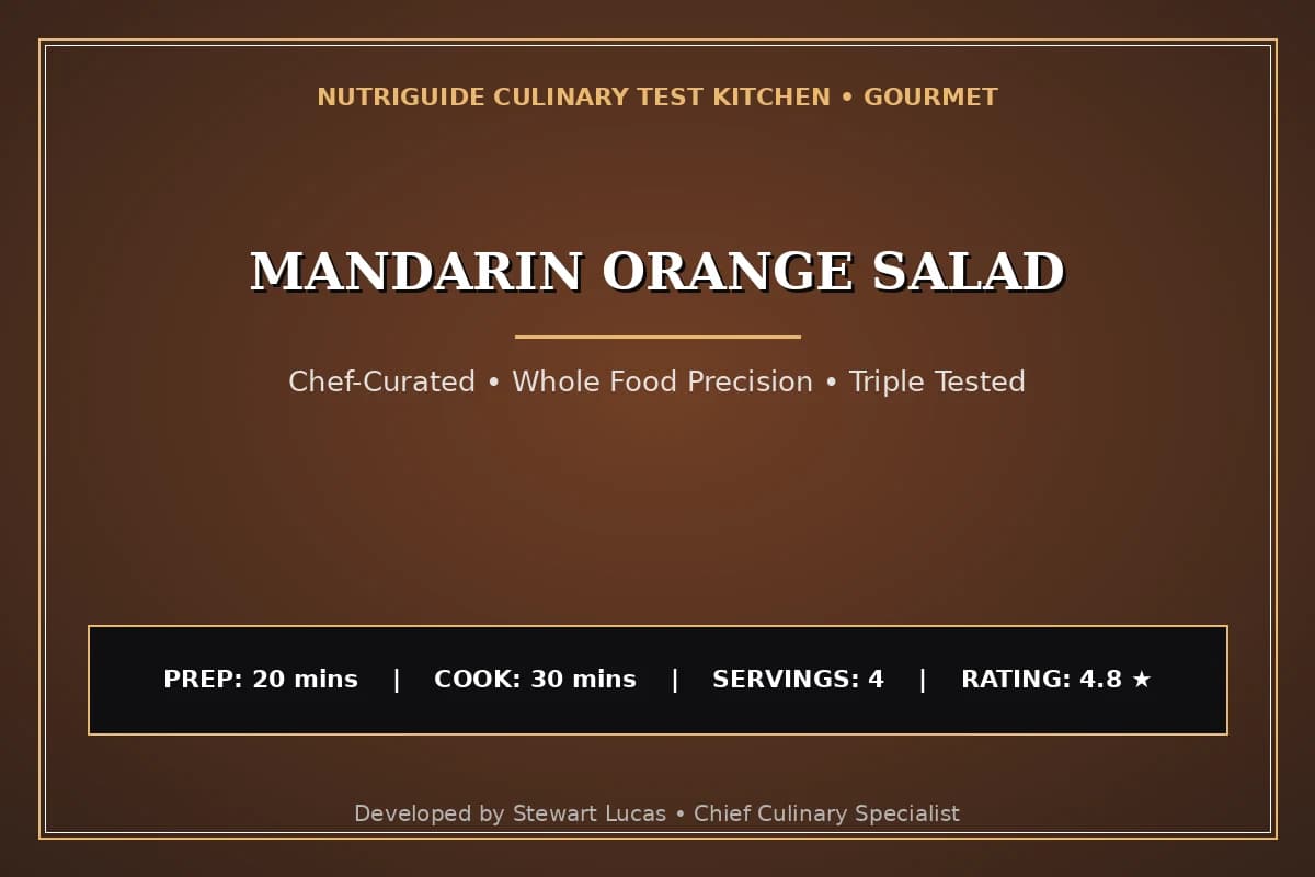 Mandarin Orange Salad