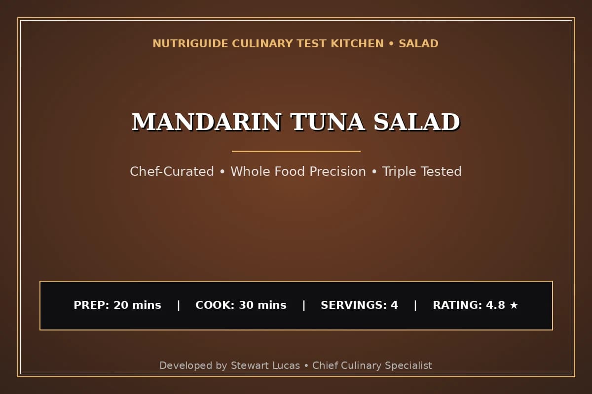 Mandarin Tuna Salad