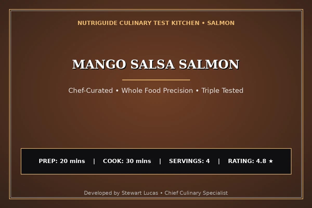 Mango Salsa Salmon