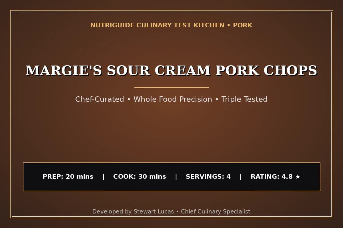 Margie'S Sour Cream Pork Chops