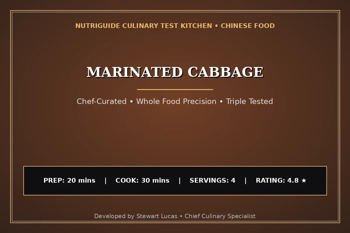 Marinated Cabbage