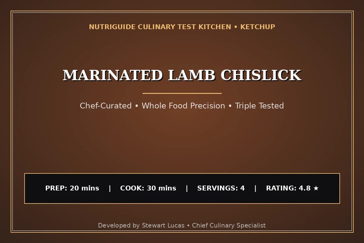 Marinated Lamb Chislick