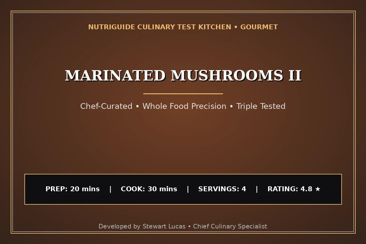 Marinated Mushrooms Ii